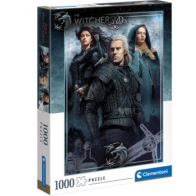 پازل 1000  تکه کلمنتونی طرح ویچر The Witcher