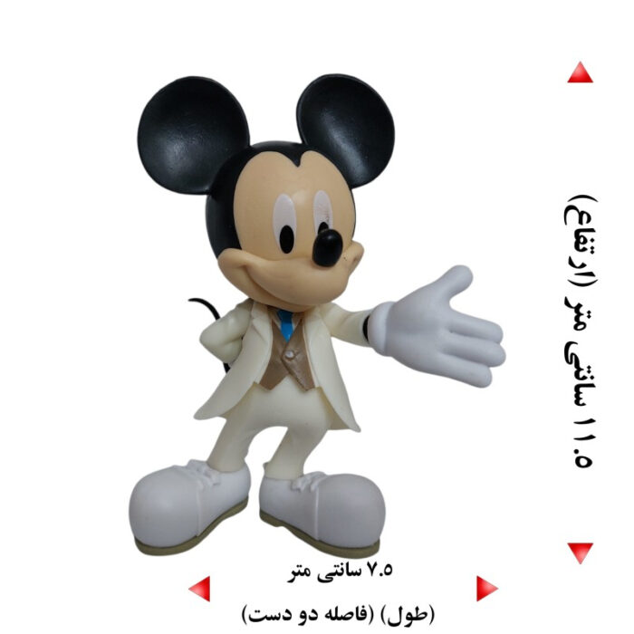 فیگور مدل میکی موس مجموعه دو عددی