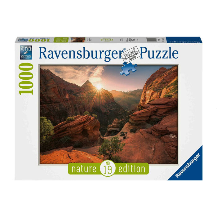 پازل 1000 تکه راونزبرگر مدل Zion Canyon USA کد 16754